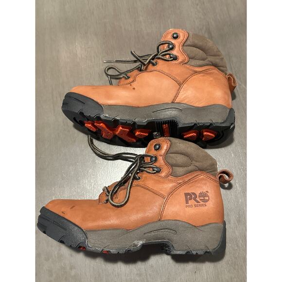 Timberland Pro Series Size 8M Men's Composite Toe 6-Inch Work Boot comfort - Picture 4 of 8